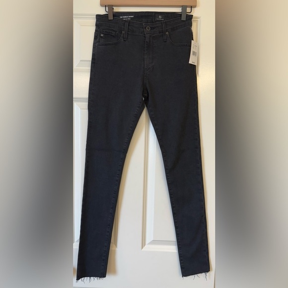 NWT AG Adriano Goldschmied The Farrah High Rise Skinny Jeans Size 27 - Picture 1 of 10